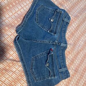 Women's Blue Denim Shorts